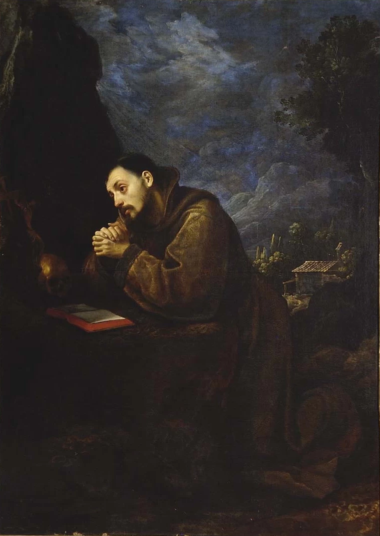 San Francesco in preghiera - Gallerie degli Uffizi, Galleria Palatina, Firenze